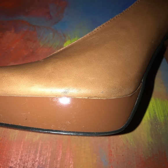 Audrey Brooke | Leather Pointed Toe Pumps - Picture 7 of 7